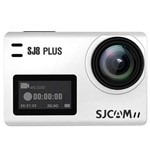 Ficha técnica e caractérísticas do produto Câmera de Ação Sjcâmera Sj8 Plus 12mp Ultra HD com 2.33"/Wi-Fi - Branca/preta