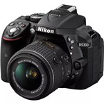 Ficha técnica e caractérísticas do produto Camera Digital Nikon D5300 18-55 VR Kit 24.2MP - Preto