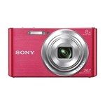 Ficha técnica e caractérísticas do produto Câmera Fotográfica Sony DSC-W830 2.7" 20.1MP HD X8 - Rosa