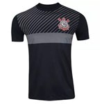 Ficha técnica e caractérísticas do produto Camisa Corinthians Peter Masculino - M - PRETO