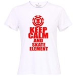 Ficha técnica e caractérísticas do produto Camiseta Keep Calm And Monster Masculina - EGG - Branca