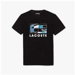 Ficha técnica e caractérísticas do produto Camiseta Lacoste Sport Preto - Kanui