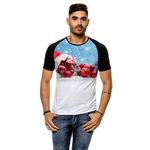 Ficha técnica e caractérísticas do produto Camiseta Raglan Natal Gifts Masculina