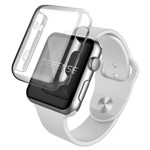 Ficha técnica e caractérísticas do produto Capa Case Apple Watch 42mm Defense 360 X-doria Clear Full com Pelicula 3d Tela Inteira Premium