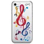 Ficha técnica e caractérísticas do produto Capa Case Capinha Iphone 7 - MUSIC