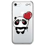 Ficha técnica e caractérísticas do produto Capa Case Capinha Iphone 7 - PANDA LOVE