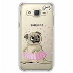 Ficha técnica e caractérísticas do produto Capa Case Capinha Samsung J5-BALLET PUG