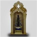 Capela com Imagem Nossa Senhora Aparecida (21Cm) - Inquebrável