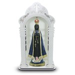 Capela com Imagem Nossa Senhora Aparecida (39cm) - Inquebráv