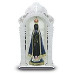 Ficha técnica e caractérísticas do produto Capela Imagem Nossa Senhora Aparecida (39Cm) - Inquebrável