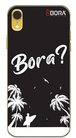 Ficha técnica e caractérísticas do produto Capinha Preta - Bora Coqueiros - IPhone XR - Use Bora