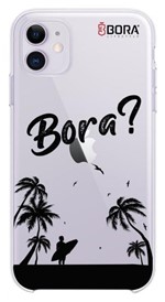 Ficha técnica e caractérísticas do produto Capinha Transparente - Bora Coqueiros - IPhone 11 - Use Bora