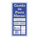 Cartão de Ponto Mensal Com CNPJ – 100 Unid Tamoio