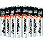 Ficha técnica e caractérísticas do produto Cartela com 8 Pilhas Alcalinas AAA 1,5V Energizer