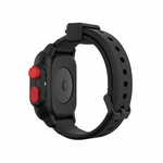 Ficha técnica e caractérísticas do produto Amyove Caso impermeável para Apple Watch Banda 4 iWatch Bandas Strap Silicone 44 milímetros 40 milímetros Pulseira relógio inteligente Acessórios