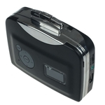 Ficha técnica e caractérísticas do produto Cassete Jogador gravado Jogador de fita portátil para Formato de áudio MP3 Converter, para USB Flash Drive