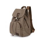 Ficha técnica e caractérísticas do produto Casual Estilo Retro impermeável Canvas Backpack - Brown