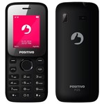 Ficha técnica e caractérísticas do produto Celular Positivo P25, Dual Chip, Preto, Tela 1.8", Câmera VGA, Bluetooth, Rádio FM