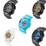 Ficha técnica e caractérísticas do produto Chegada Nova Moda Relógios Men Watch impermeável Sport Marca de luxo relógios militares dos homens