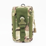 Ficha técnica e caractérísticas do produto Cinto Exército Fan Sports Bag Carteira de telefone celular caso bolsa de bolso Redbey
