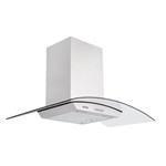 Ficha técnica e caractérísticas do produto Coifa Parede Tramontina New Vetro Vidro Inox 90cm - 220v