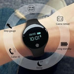 Ficha técnica e caractérísticas do produto Companheiro impermeável telefone Bluetooth inteligente relógio de pulso para iPhone IOS Android Samsung