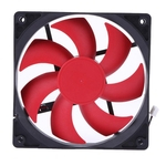 Ficha técnica e caractérísticas do produto Computador port¨¢til principal dobro 12CM PC Computer CPU Ventilador Cooler silencioso