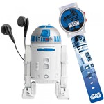 Ficha técnica e caractérísticas do produto Conjunto Star Wars - Kit com Relógio e Rádio - R2D2 - Candide