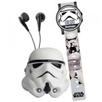 Conjunto Star Wars - Kit com Relógio e Rádio - Stormtrooper - Candide - Disney