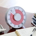 Ficha técnica e caractérísticas do produto Contagem regressiva Visual Temporizador Calmo Counting Magnet Relógio para Cooking Homework Sala de Aula