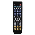 Ficha técnica e caractérísticas do produto Controle Remoto Universal Multilaser TV DVD Satélite 3 em 1 AC088 Preto