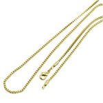 Ficha técnica e caractérísticas do produto Corrente Veneziana Folheada a Ouro 18k com 1,5mm - 45cm