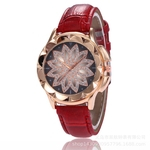Ficha técnica e caractérísticas do produto Cravejado de diamantes relógio cinto estrela da moda tendência das mulheres com o mesmo relógio de quartzo