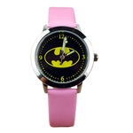 Ficha técnica e caractérísticas do produto Crianças dos desenhos animados Batman Belt Quartz Relógio Student Ponteiro Luminoso Relógio de pulso Venda quente