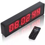 Ficha técnica e caractérísticas do produto Cronometro Relógio Led Digital Parede Mesa Com Controle Le-2113