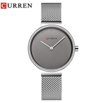 Ficha técnica e caractérísticas do produto CURREN 9016 Moda de pulso Mulheres de aço inoxidável Mulheres Banda Vestido Relógios Mulheres Quartz-Watch Relógio Feminino Novo