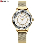 Ficha técnica e caractérísticas do produto Curren Women Watch Fahion multifuncional relógios à prova d'água