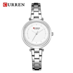 Ficha técnica e caractérísticas do produto Curren Women Watch Fahion Multifuntional Impermeável Relógios De Quartzo Branco