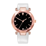 Ficha técnica e caractérísticas do produto D02 Casual Moda Feminina relógio de quartzo Couro Strap Mulheres Quartz Assista