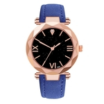 Ficha técnica e caractérísticas do produto D04-B Casual Moda Feminina relógio de quartzo Couro Strap Mulheres Quartz Assista