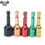 Ficha técnica e caractérísticas do produto DANIU 5 Pcs 48mm Hexagonal Manga Magnética Hex Soquete Adaptador de Manga Amarelo Verde Ouro Preto Cromo Vanádio Extensão de Aço