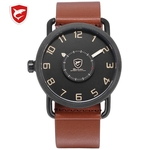 Ficha técnica e caractérísticas do produto DESH111 Leather Strap relógio de quartzo Decoração da mão requintado relógio de quartzo