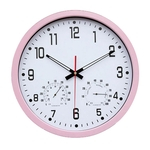 Ficha técnica e caractérísticas do produto Design Simples Relógio De Parede Com Display De Umidade De Temperatura