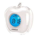 Ficha técnica e caractérísticas do produto Despertador Digital Fala Hora Temperatura Branco Kienzle