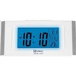 Ficha técnica e caractérísticas do produto Despertador Digital Herweg Luz Noturna Led com Calendario Termometro Alarme e Snooze