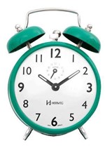 Ficha técnica e caractérísticas do produto Despertador Herweg 2202 286 Verde Retrô Vintage Relógio
