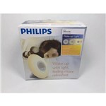 Ficha técnica e caractérísticas do produto Despertador Luminoso Philips HF3500 Branco