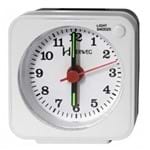 Ficha técnica e caractérísticas do produto Despertador Relógio Silencioso Herweg Branco - 2510 021