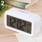 Ficha técnica e caractérísticas do produto Digital Multifunction LED Backlight Time Calendar Snooze Termômetro Alarm Clock