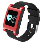 Ficha técnica e caractérísticas do produto DM68 Intelligent Bluetooth Bracelet Large Screen Waterproof Blood Pressure and Heart Rate Monitoring Information Reminds the Exercise Meter